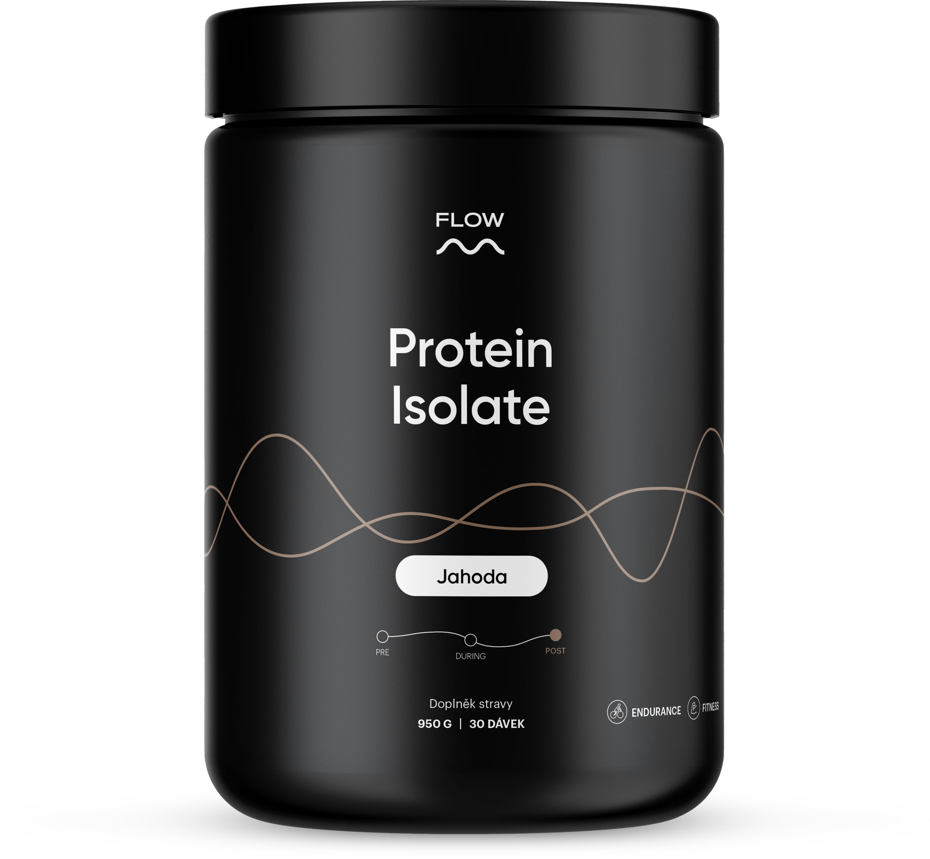 Flow Protein Isolate - Jahoda 950 g