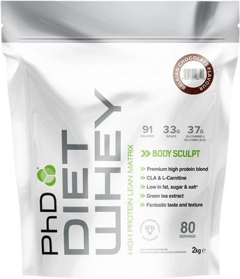 PhD Nutrition Diet Whey belgická čokoláda 2 kg