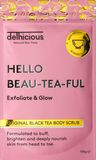 Delhicious Original Black Tea Body Scrub 100 g