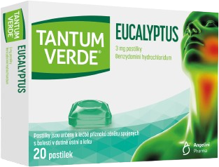 Tantum Verde Eucalyptus 3 mg 20 pastilek