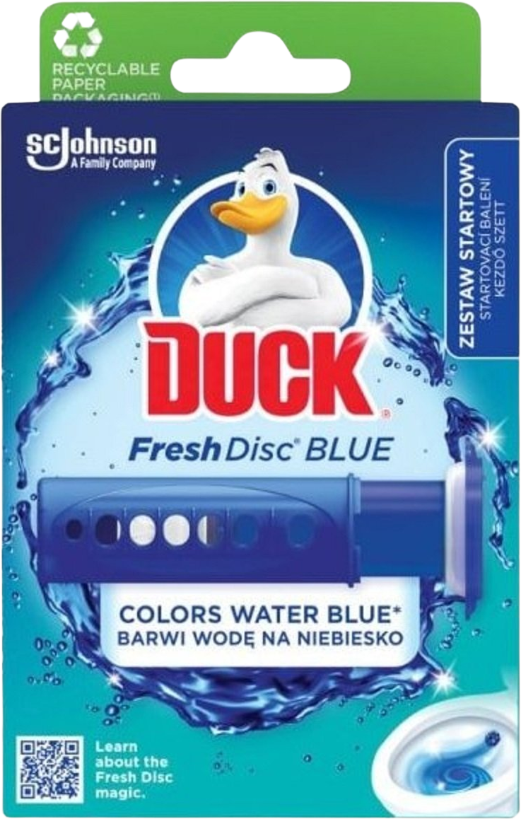 Duck WC blok Fresh Discs Blue 36 ml