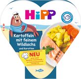 HiPP Brambory se zeleninou a jemným lososem 250 g