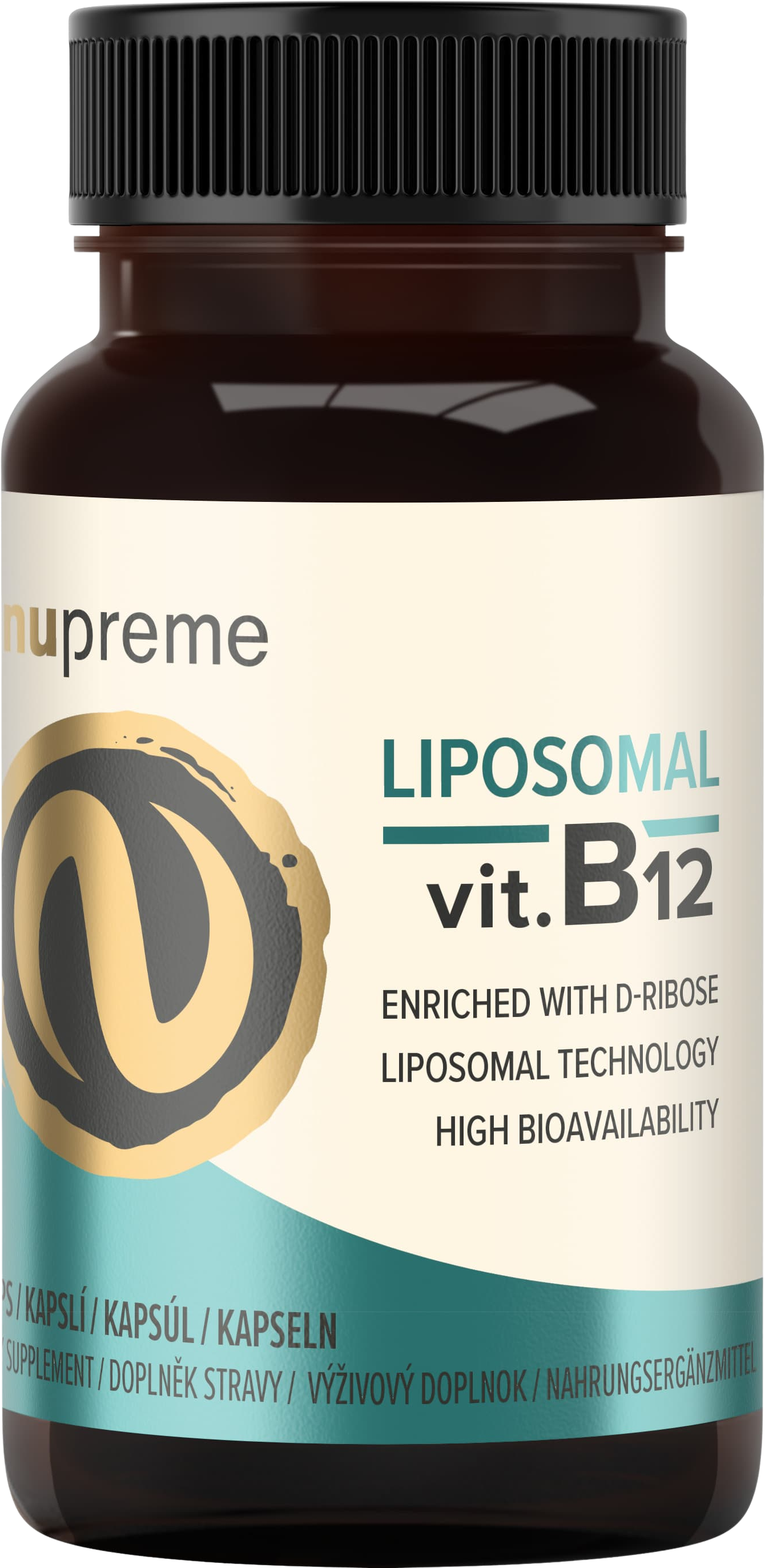 Nupreme Liposomal Vit. B12 30 kapslí