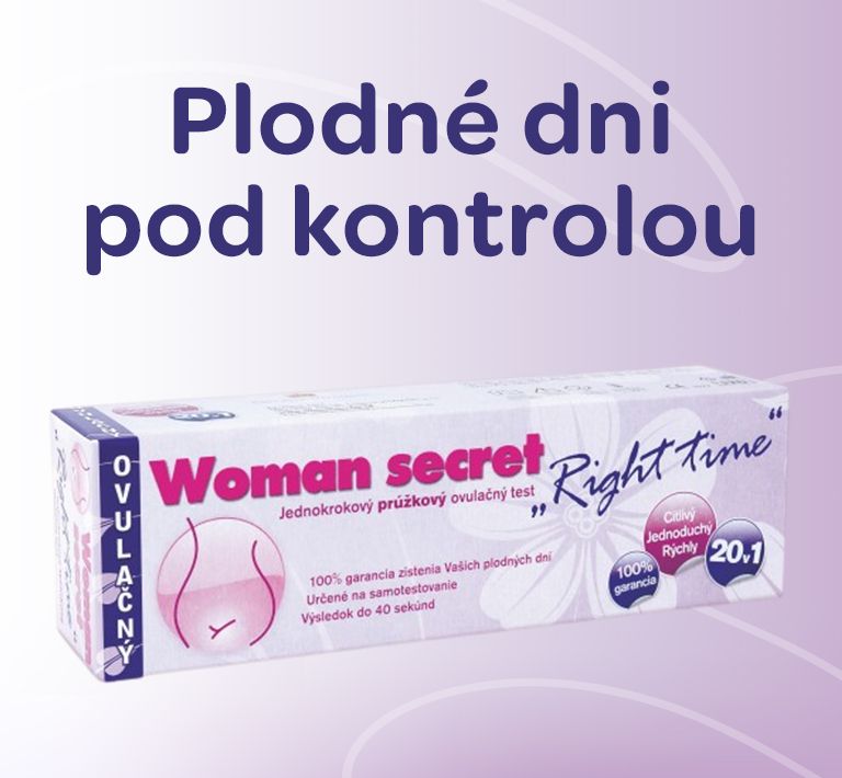 Woman secret right time, test ovulačných dní, spoľahlivý a rýchly