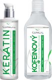 Clinical Nutricosmetics Keratin kúra 100ml + kofeinový šampon 250ml
