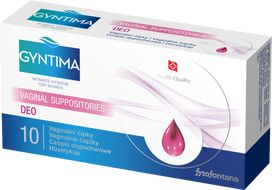 Gyntima Vaginální čípky DEO 10 ks