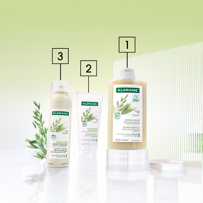 Klorane Suchý šampon s ovsem a ceramidy 150 ml