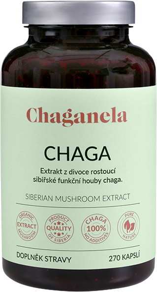 Chaganela Extrakt ze sibiřské čagy 270 kapslí