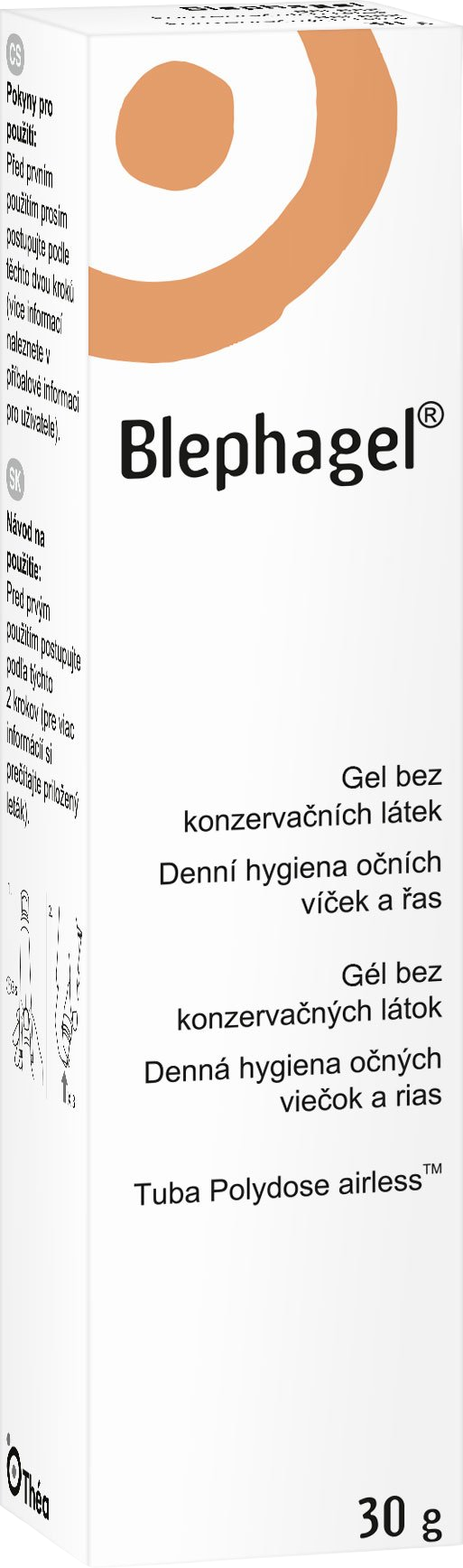 Blephagel gel na oční víčka 30 g