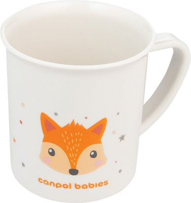 Canpol babies Plastový hrníček CUTE ANIMALS - liška 170 ml