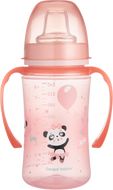 Canpol babies Tréninkový hrníček Exotic Animals - růžový 240 ml