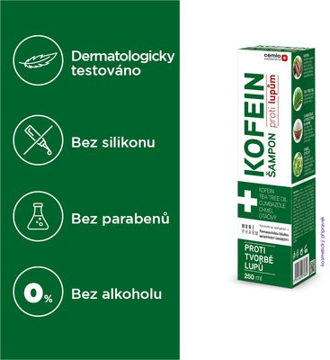 Cemio Kofein šampon proti lupům 250 ml