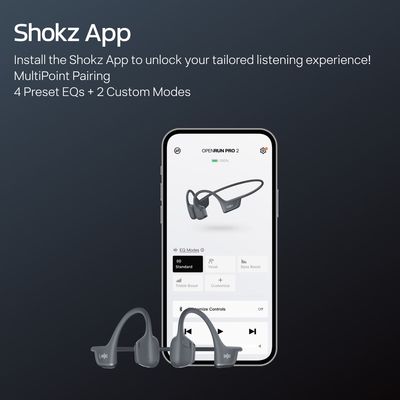 SHOKZ OpenRun Pro 2 Mini sluchátka před uši - černá