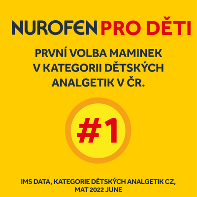 Nurofen pro děti 20mg/ml per. suspenze Pomeranč II 200 ml