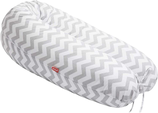 Scamp Kojící polštář zig zag grey white