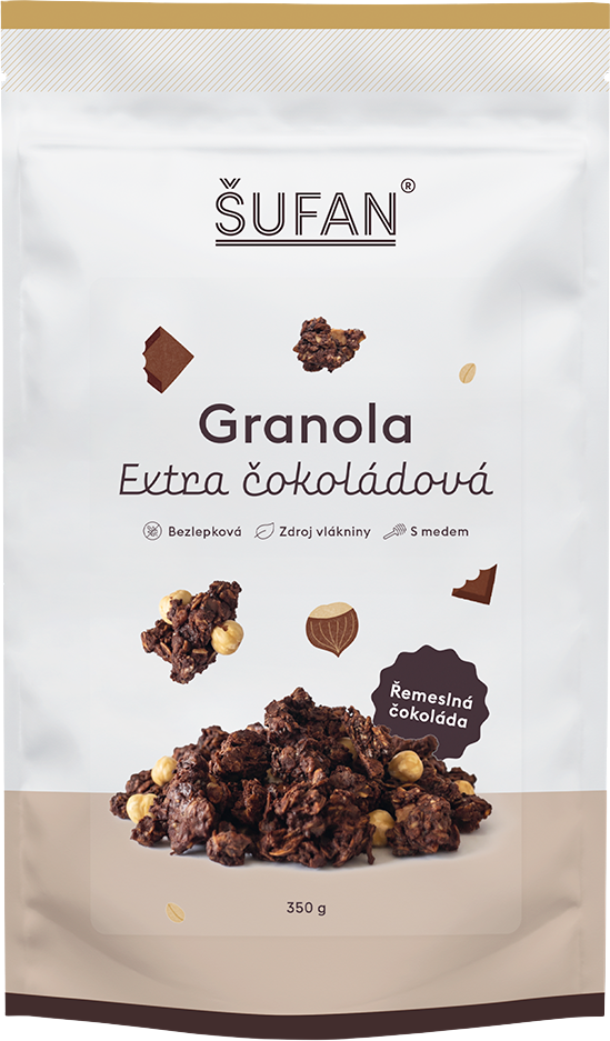 Šufan Granola Extra čokoládová 350 g
