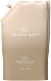 MyRoyalBaby Jemný šampon a sprchový gel 2v1 náhradní náplň 380 ml