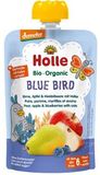 Holle Bio pyré Blue bird- Hruška, jablko a borůvky s vločkami 100 g