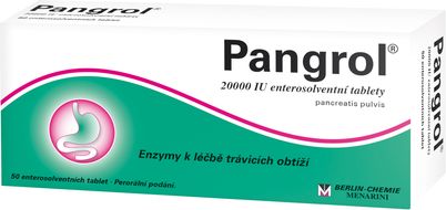 Pangrol 20000 IU 50 tablet