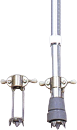 Patron Protiskluzový násadec na berle, 5 hrotů