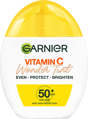 Garnier Vitamin C Wonder Tint SPF 50+, odstín Light 40 ml