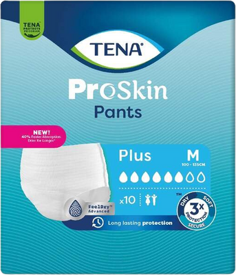 Tena Pants Plus M inkontinenční kalhotky 10 ks