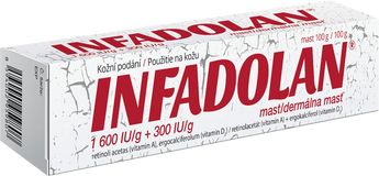 Infadolan dermální mast 100 g