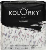 Kolorky NIGHT Jednorožci vel. L (8-13 kg) 19 ks