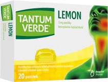 Tantum Verde Lemon 3mg 20 pastilek
