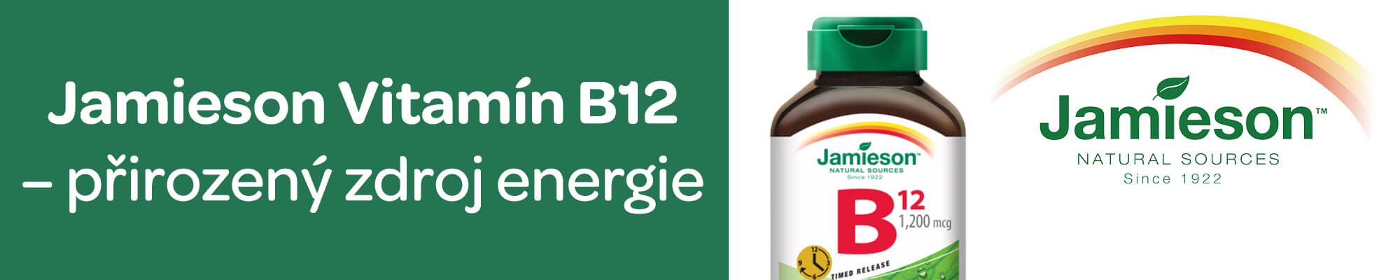 Jamieson, Vitamin B12, prirozeny zdroj energie