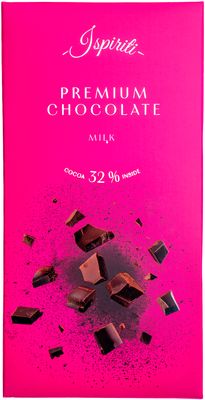 Ispiriti Mléčná čokoláda 32% 80 g
