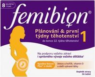 Femibion 1 Plánování a první týdny těhotenství 56 tablet
