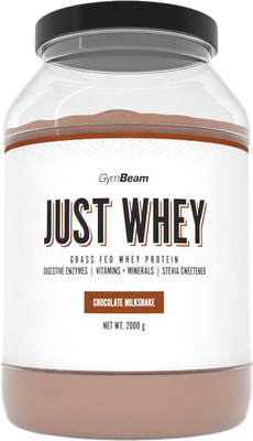 GymBeam Just Whey čokoládový milkshake 2000 g