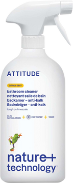 Attitude Čistič na koupelny s vůní citronové kůry s rozprašovačem 800 ml