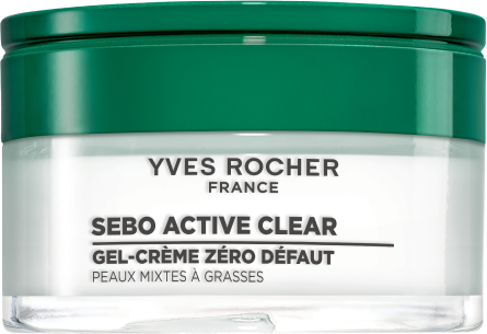 Yves Rocher Sebo Active Clear Gelová péče proti nedostatkům pleti 50 ml