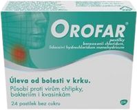 Orofar pastilky 24 pastilek