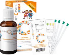 Lipo C Askor Junior Tekutý lipozomální vitamín C 110 ml