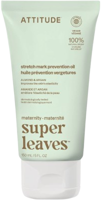 Attitude Olej Super leaves Maternity pro těhotné a po porodu - argan a mandle 150 ml