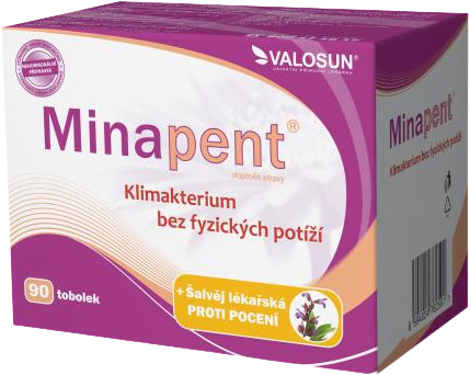 Minapent + šalvěj lékařská 90 tobolek