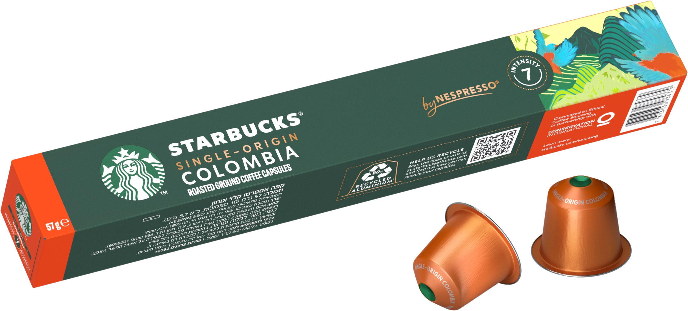 Starbucks by Nespresso® Single-Origin Colombia - kávové kapsle 10 ks