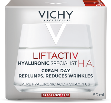 Vichy Liftactiv Hyaluronic specialist H.A. denní krém - bez parfemace 50 ml
