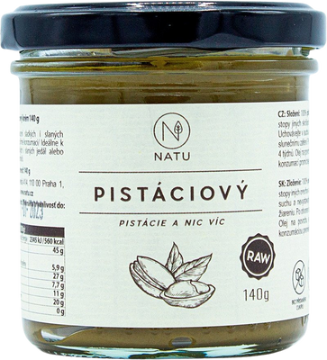 Natu Pistáciový krém 140 g