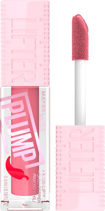 Maybelline New York Lifter Plump 001 Blush Blaze Lesk na rty 5.4 ml