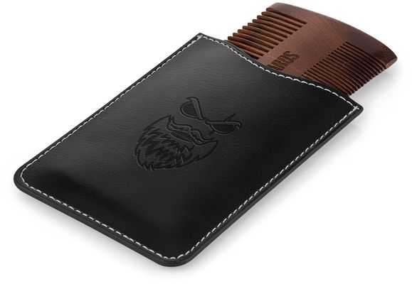 Angry Beards Beard Comb Dřevěný hřeben na vousy Woody