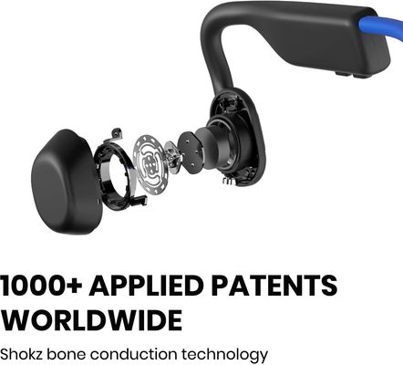 SHOKZ OpenMove sluchátka před uši - modrá