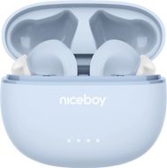 Niceboy Bezdrátová sluchátka HIVE Pins ANC 3 Powder Blue
