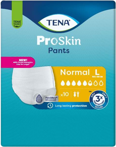 Tena Pants Normal L inkontinenční kalhotky 10 ks