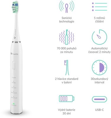 TrueLife SonicBrush Clean30 White