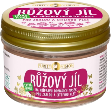 Purity Vision Ružový íl – extra jemný 175 g