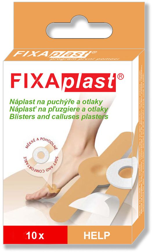 Fixaplast Náplast na puchýře a otlaky 10 kusů 10 ks